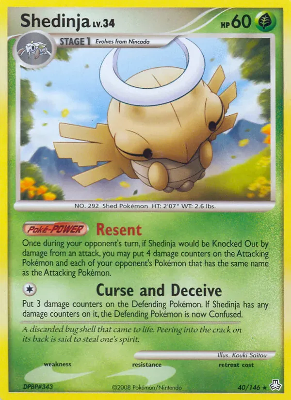 Shedinja 40/146 from Legends Awakened