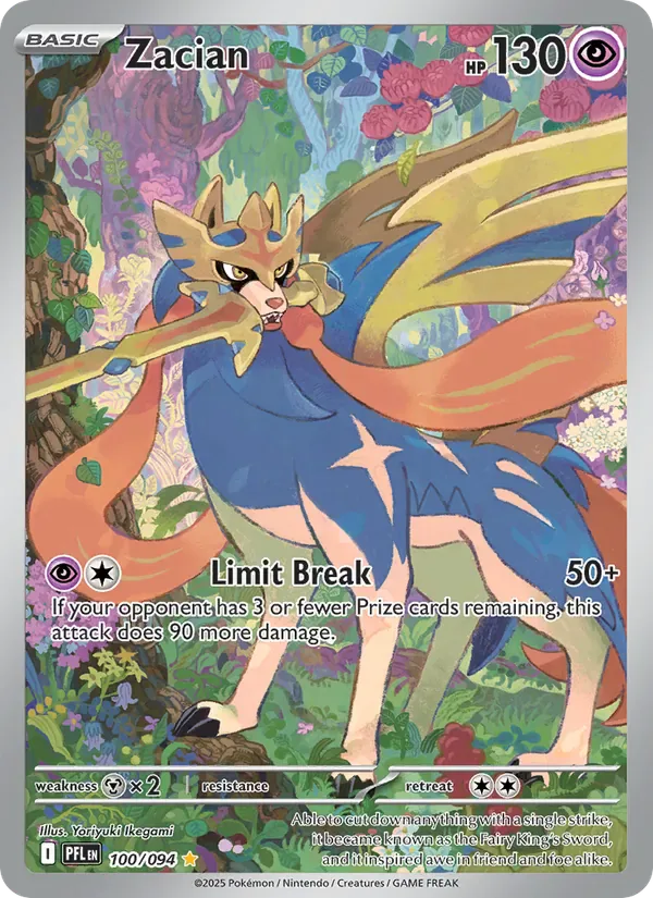 Zacian 100/94 from Phantasmal Flames