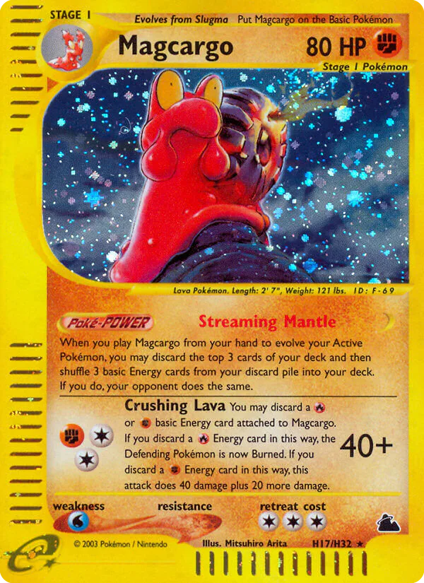 Magcargo H17/144 from Skyridge