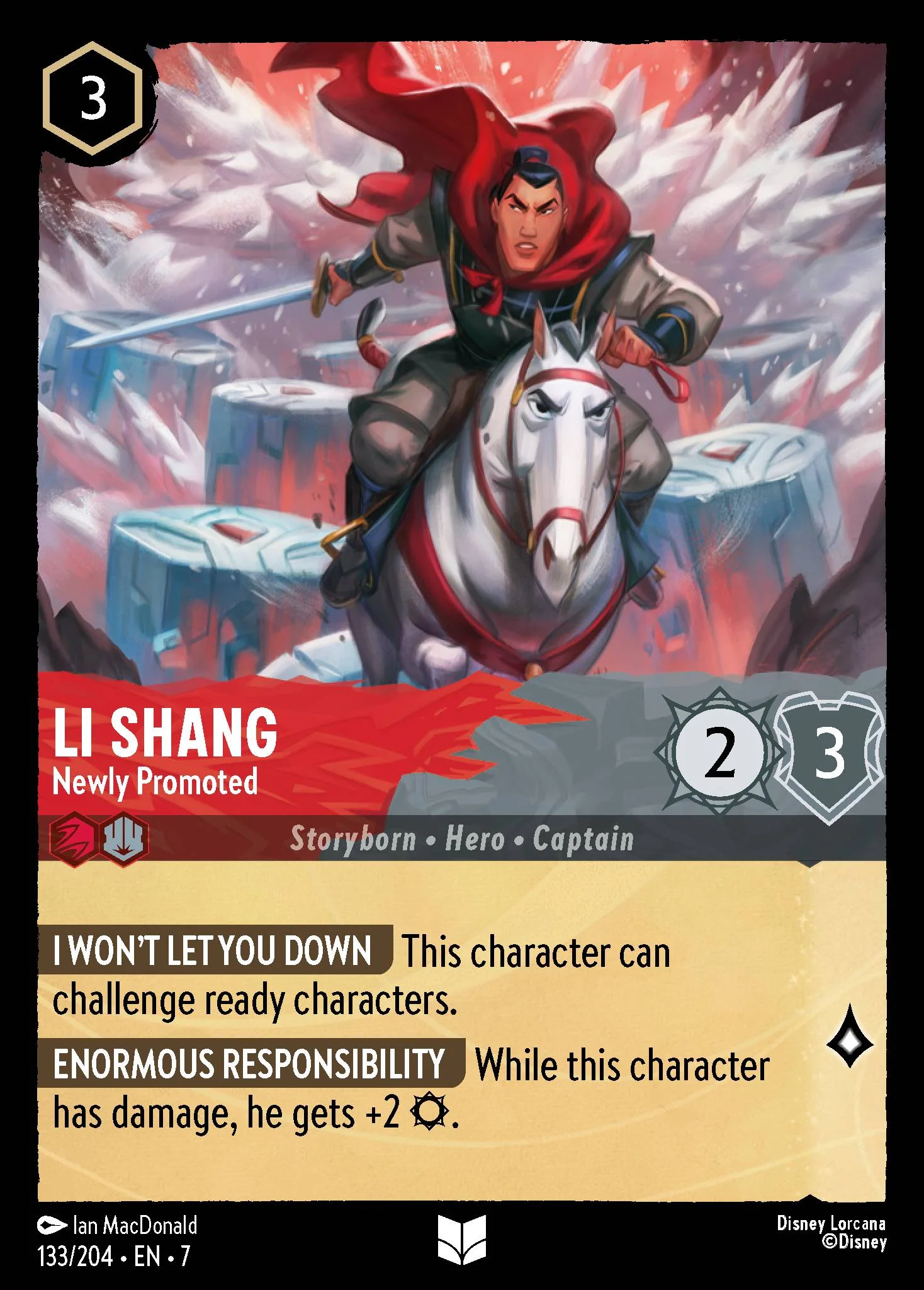 Li Shang - Newly Promoted 133/204 from Archazia's Island