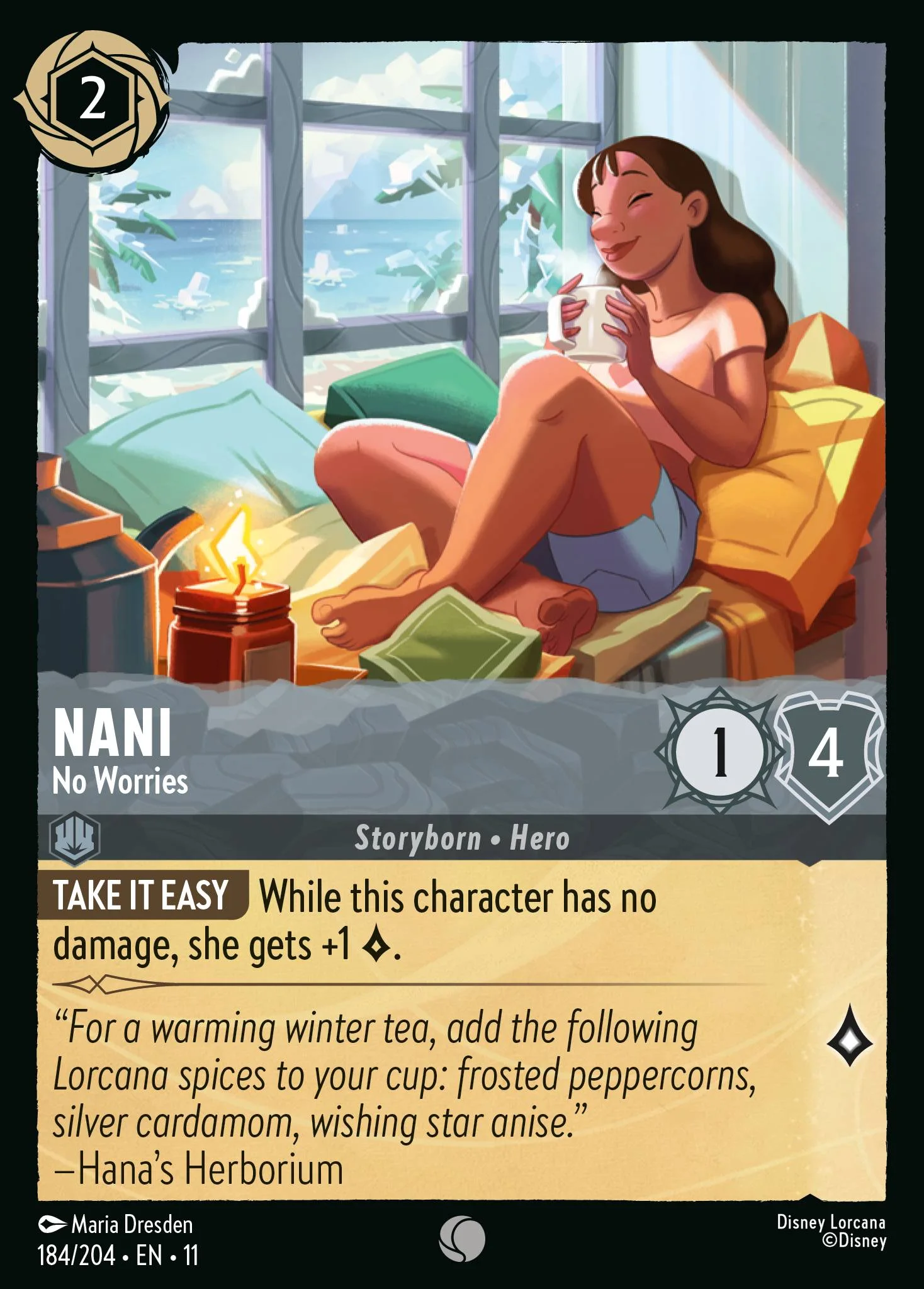 Nani - No Worries 184/204 from Winterspell