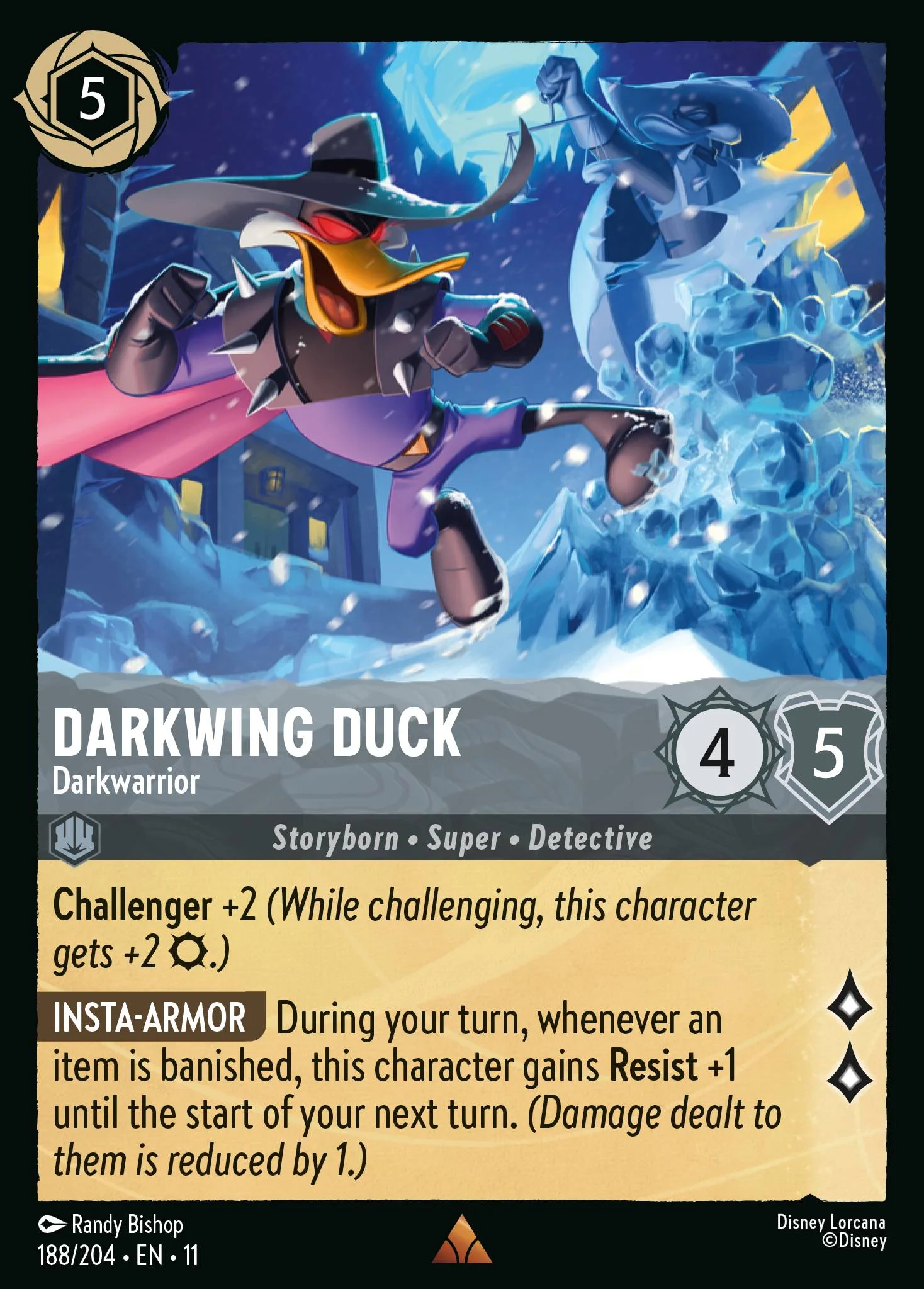 Darkwing Duck - Darkwarrior 188/204 from Winterspell