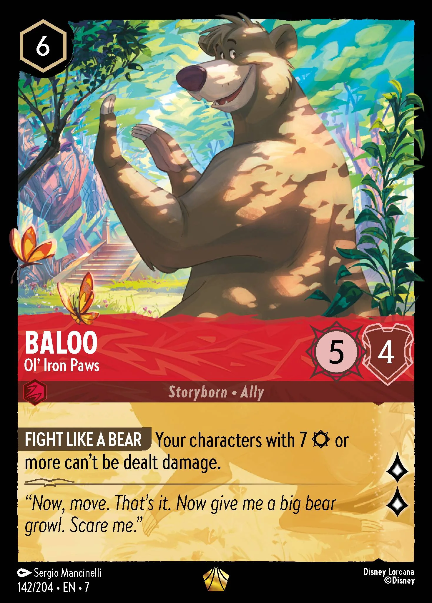 Baloo - Ol' Iron Paws 142/204 from Archazia's Island