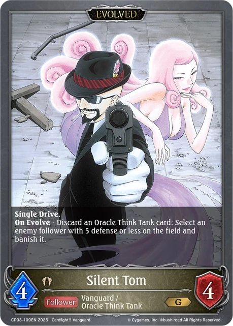 Silent Tom CP03-109EN Shadowverse: Evolve card