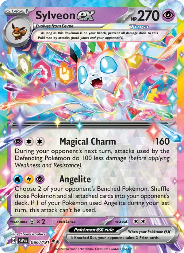 Sylveon ex 086/191 from Surging Sparks
