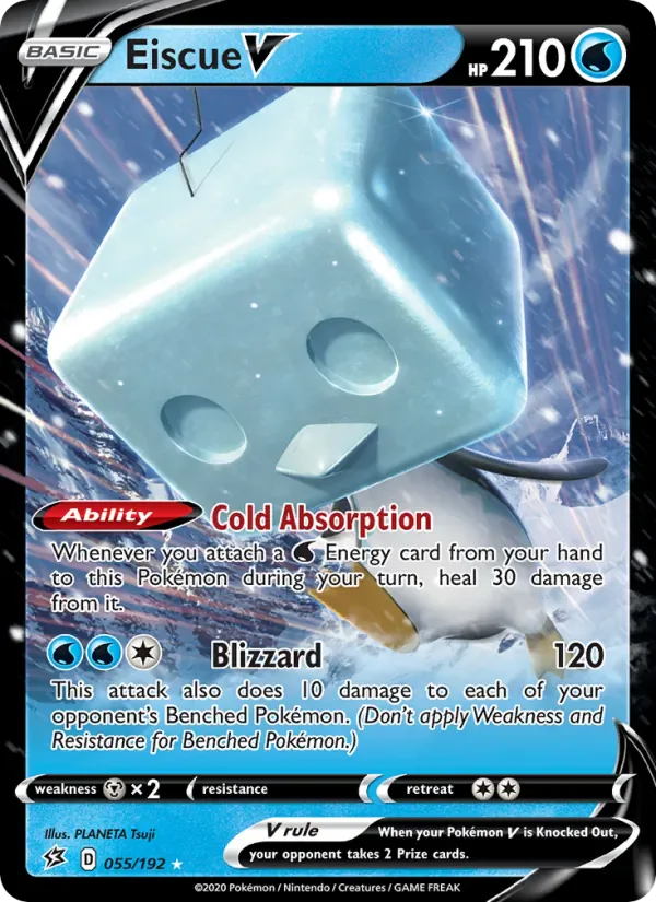 Eiscue V 55/192 from Rebel Clash