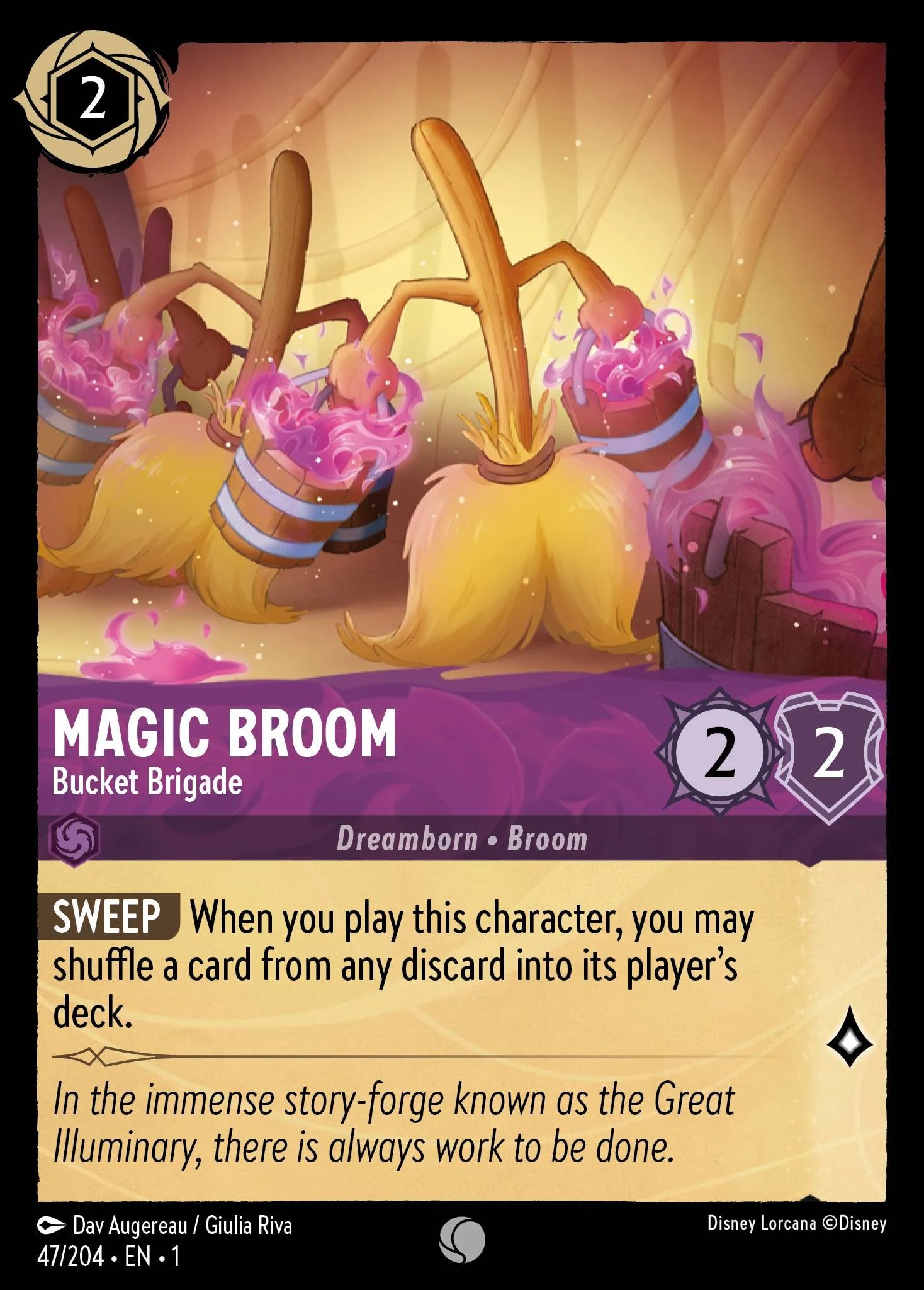 Magic Broom - Bucket Brigade 47/204 from The First Chapter