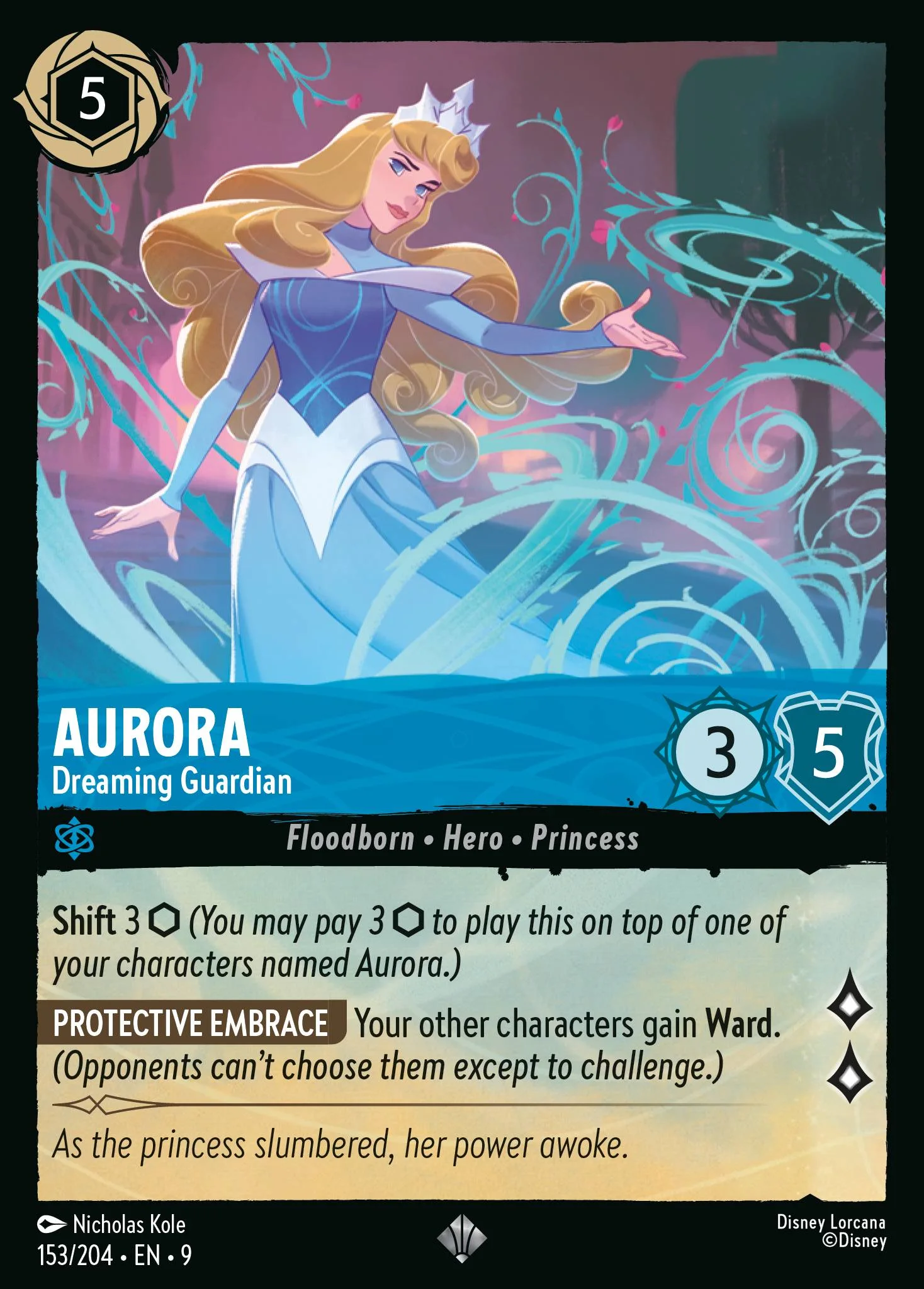 Aurora - Dreaming Guardian 153/204 from Fabled