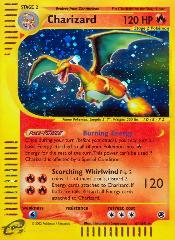 Charizard 6/165 from Expedition Base Set