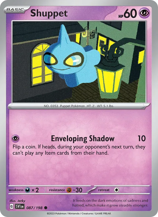 Shuppet 087/198 from Scarlet & Violet Base Set