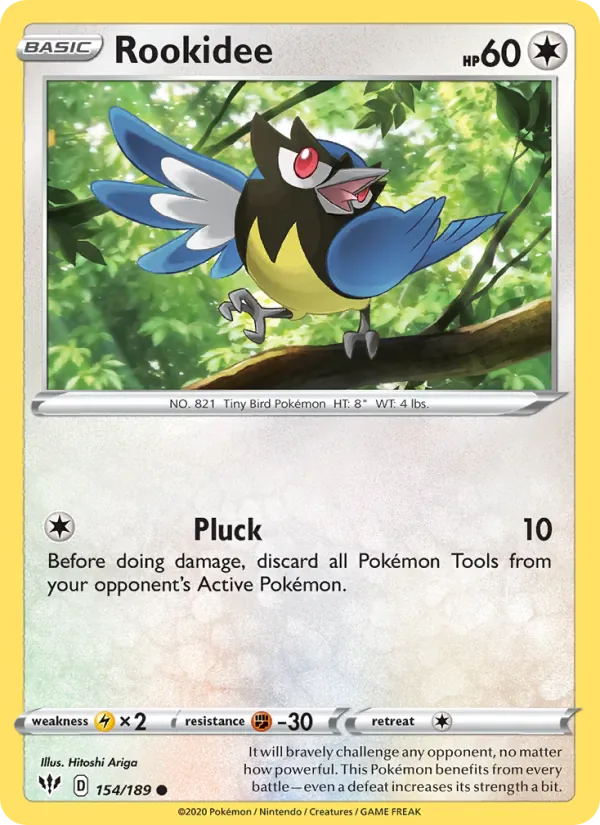 Rookidee 154/189 from Darkness Ablaze