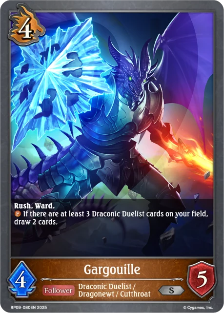 Gargouille BP09-080EN Shadowverse: Evolve card