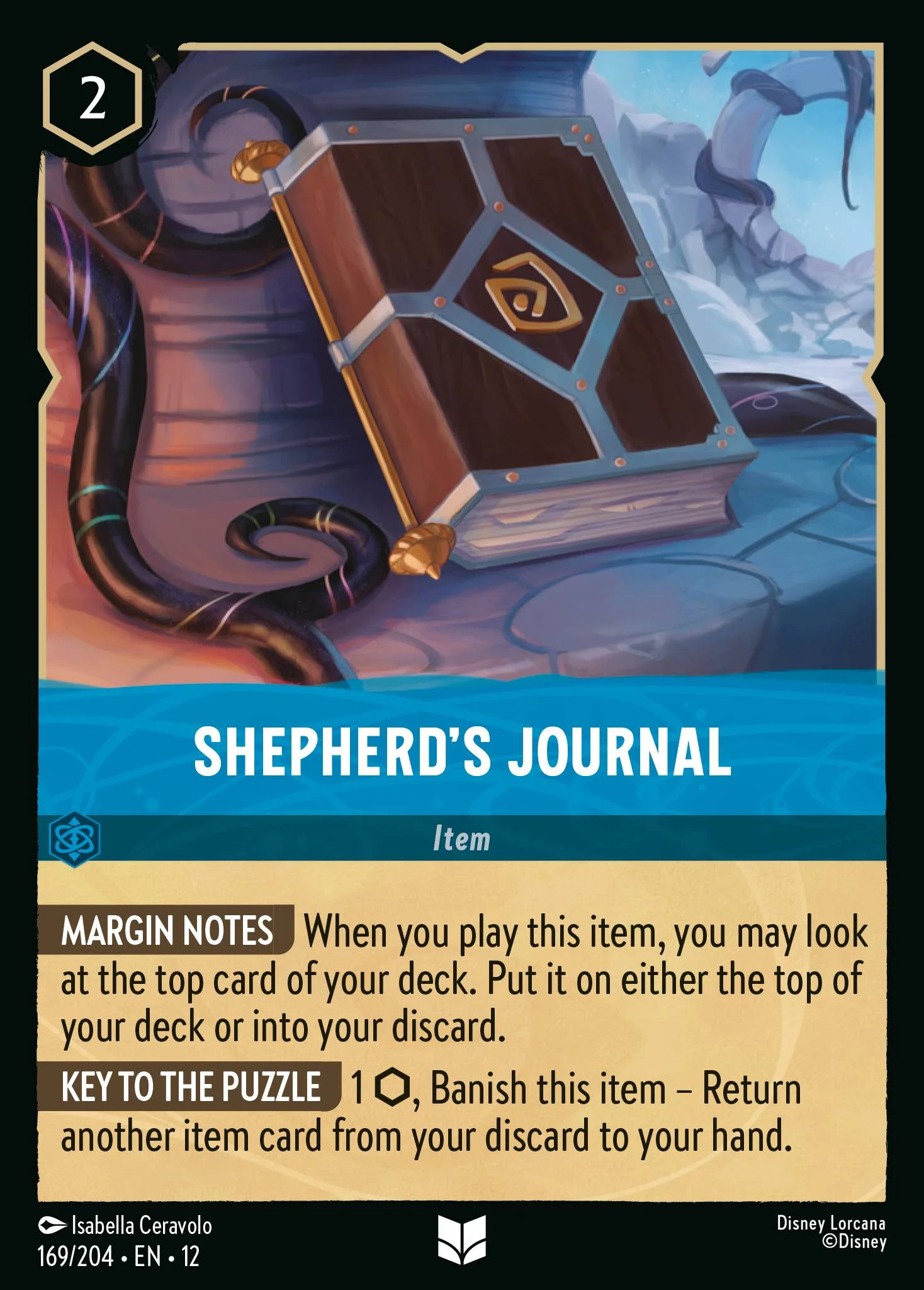 Shepherd's Journal 169/204 from Wilds Unknown