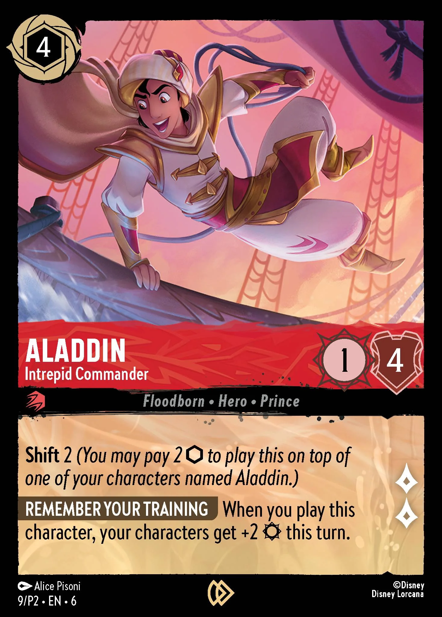 Aladdin - Intrepid Commander 9/P2 from Azurite Sea