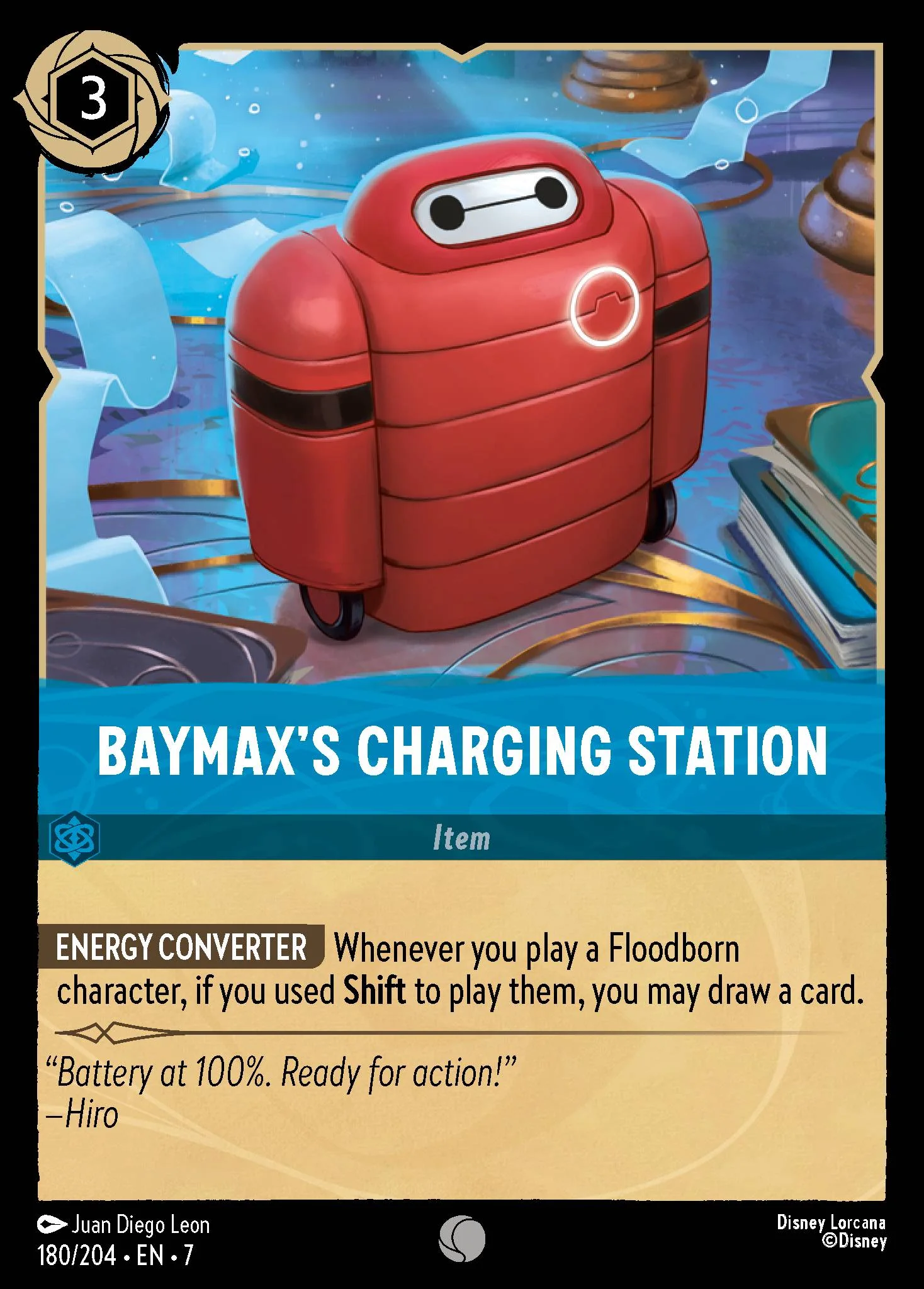 Baymax's Charging Station 180/204 from Archazia's Island