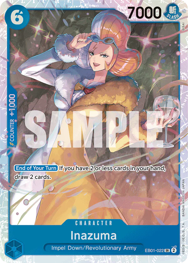Inazuma EB01-022 Standard printing