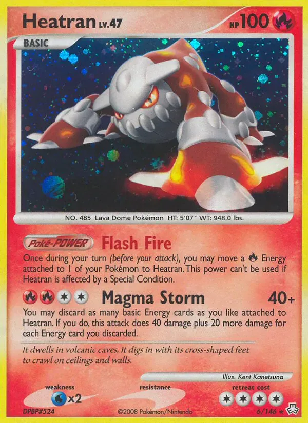 Heatran 6/146 from Legends Awakened