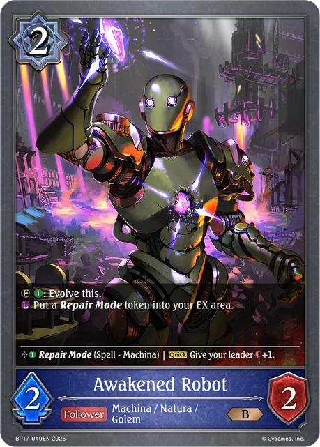 Awakened Robot BP17-049EN Shadowverse: Evolve card