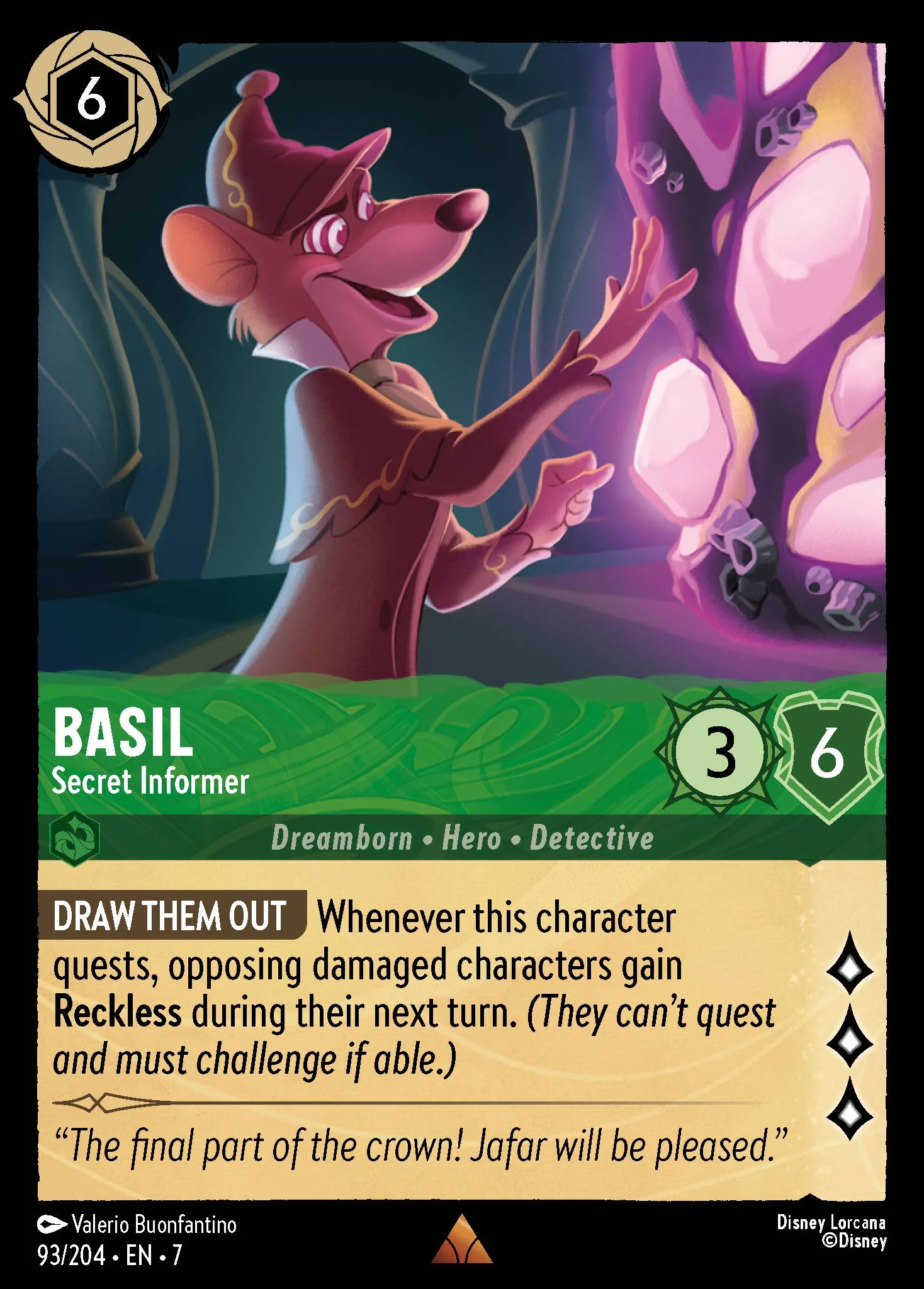 Basil - Secret Informer 93/204 from Archazia's Island