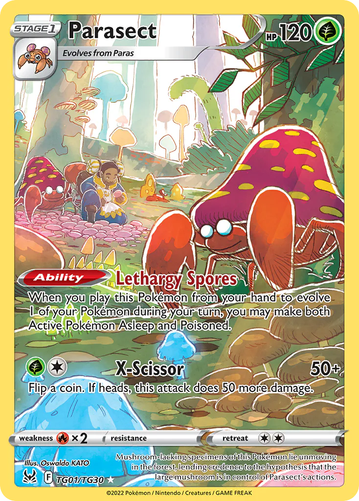 Parasect TG01/TG30 from Lost Origin