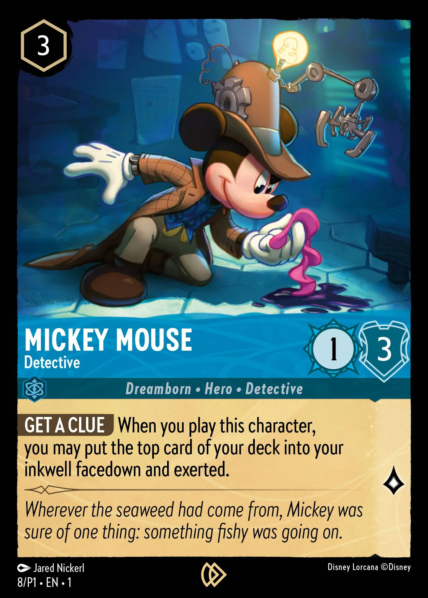 Mickey Mouse - Detective 8/P1 from The First Chapter