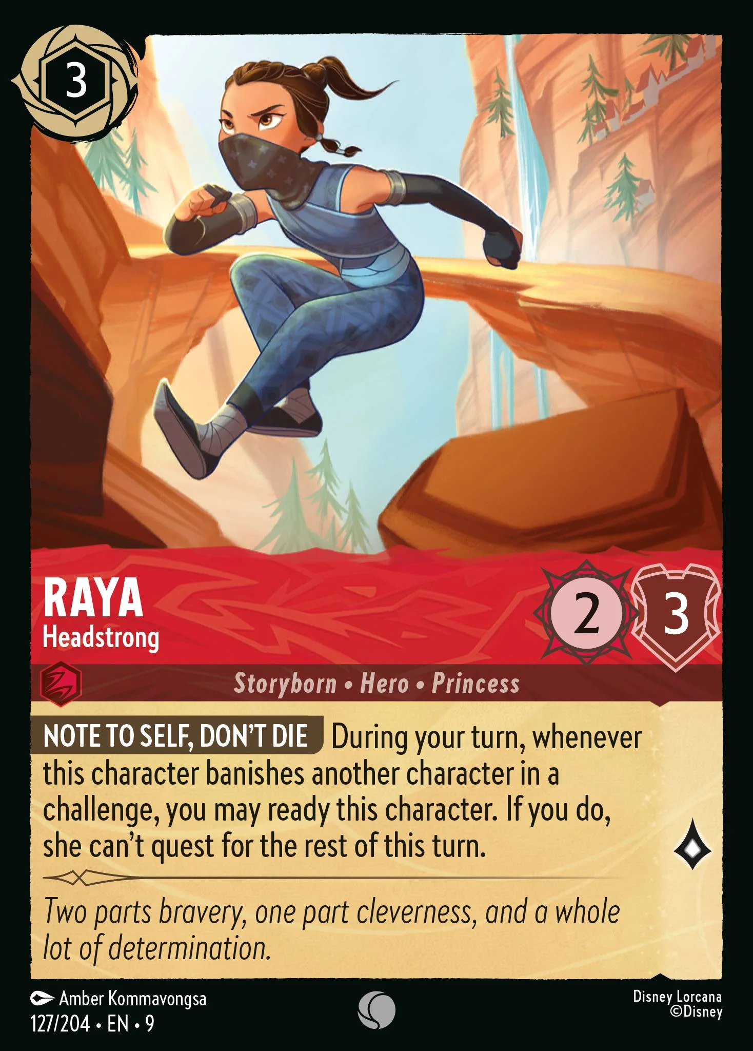 Raya - Headstrong 127/204 from Fabled