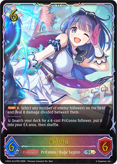 Misora CP04-SL27EN Shadowverse: Evolve card