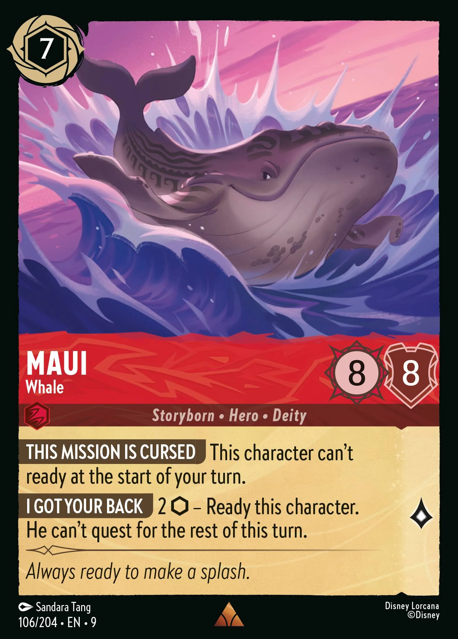 Maui - Whale 106/204 from Fabled