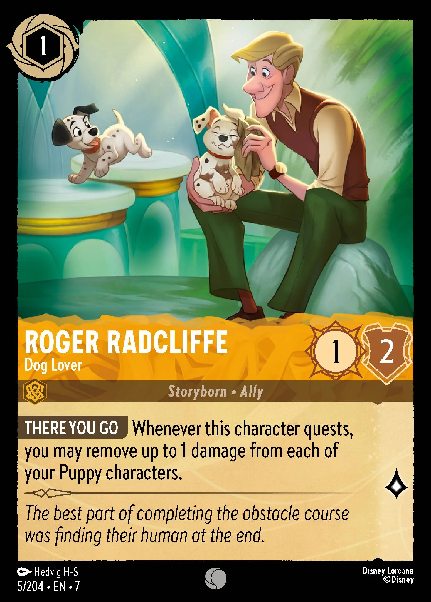 Roger Radcliffe - Dog Lover 5/204 from Archazia's Island
