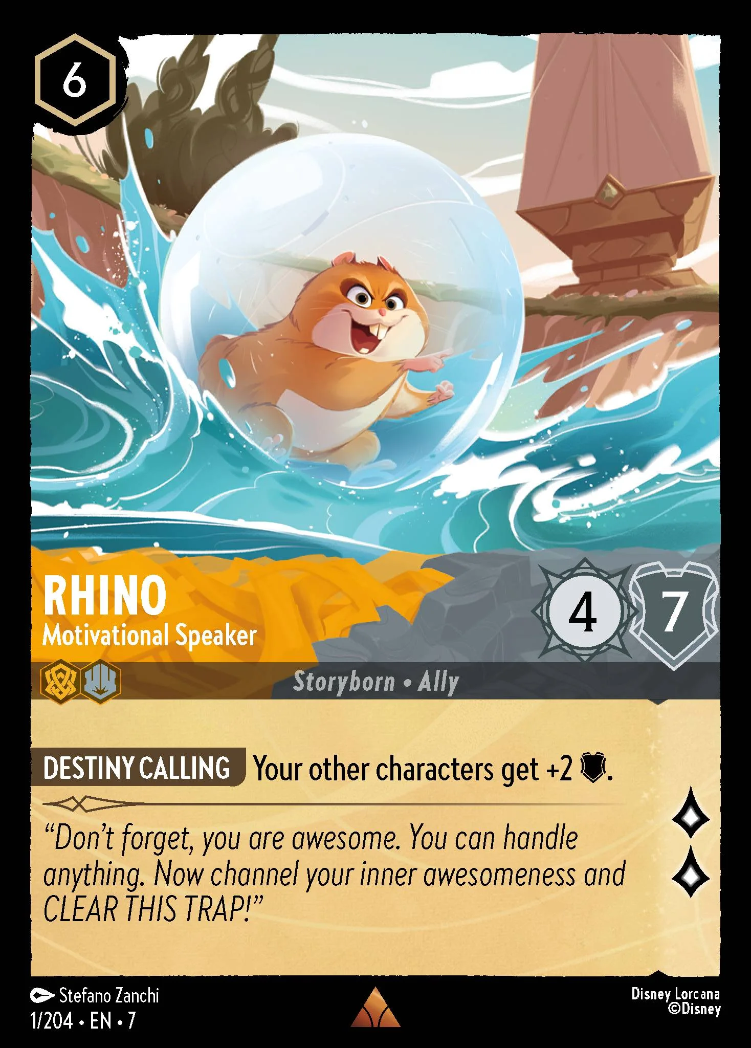 Rhino - Motivational Speaker 1/204 from Archazia's Island