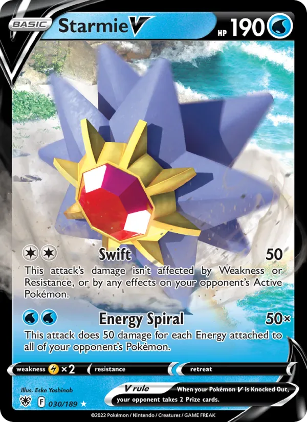 Starmie V 030/189 from Astral Radiance