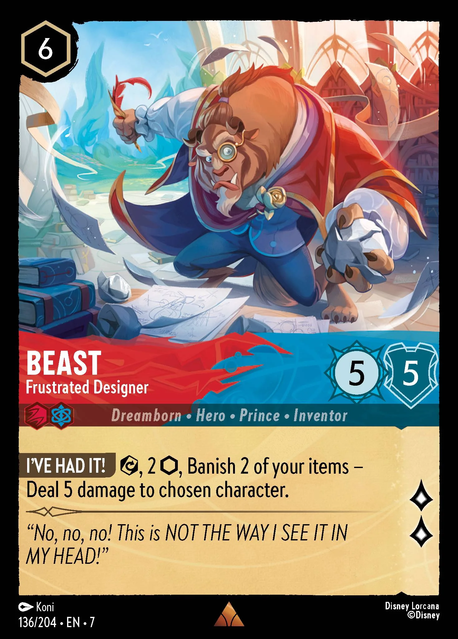 Beast - Frustrated Designer 136/204 from Archazia's Island