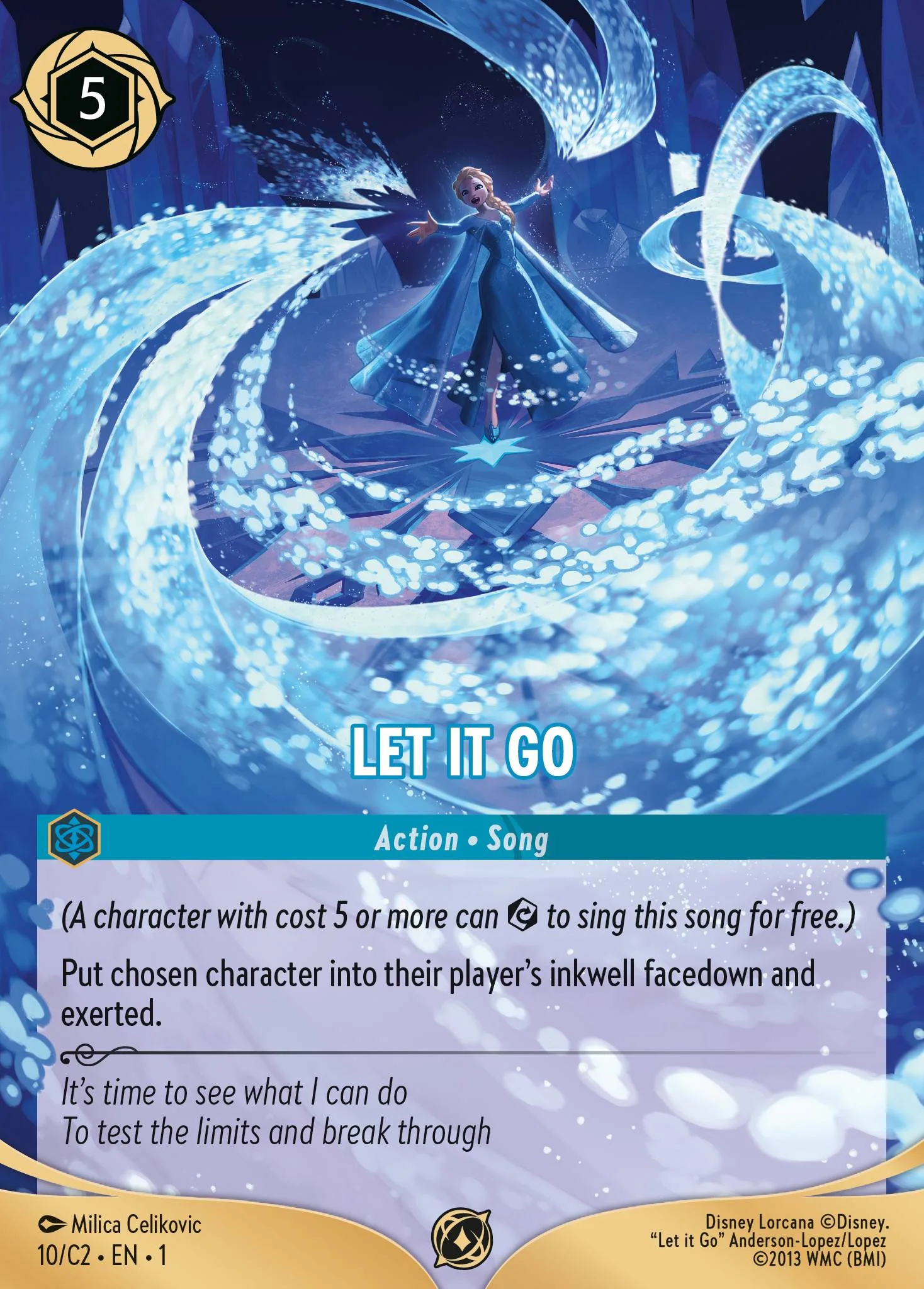 Let it Go 10/C2 from The First Chapter