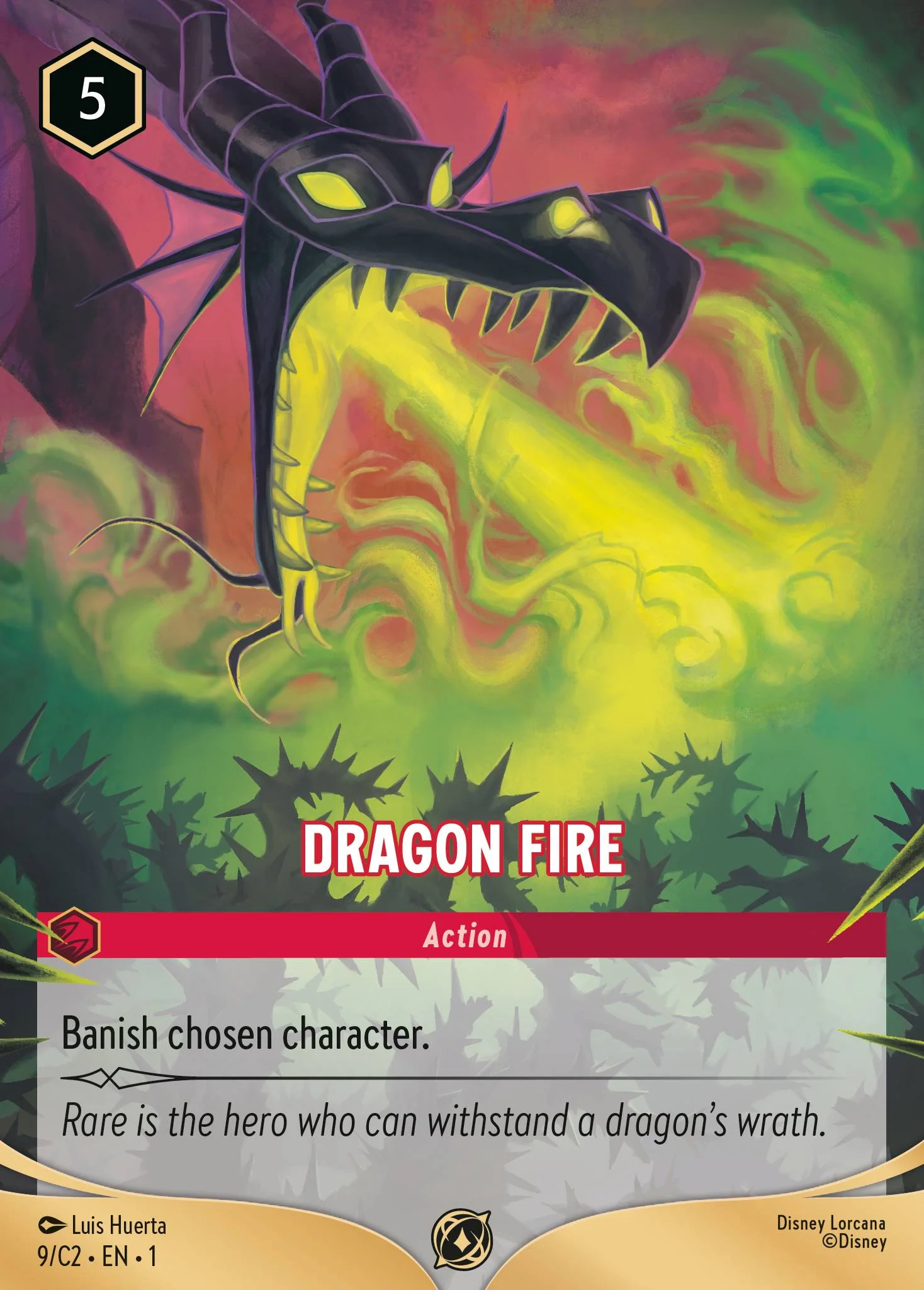 Dragon Fire 9/C2 from The First Chapter