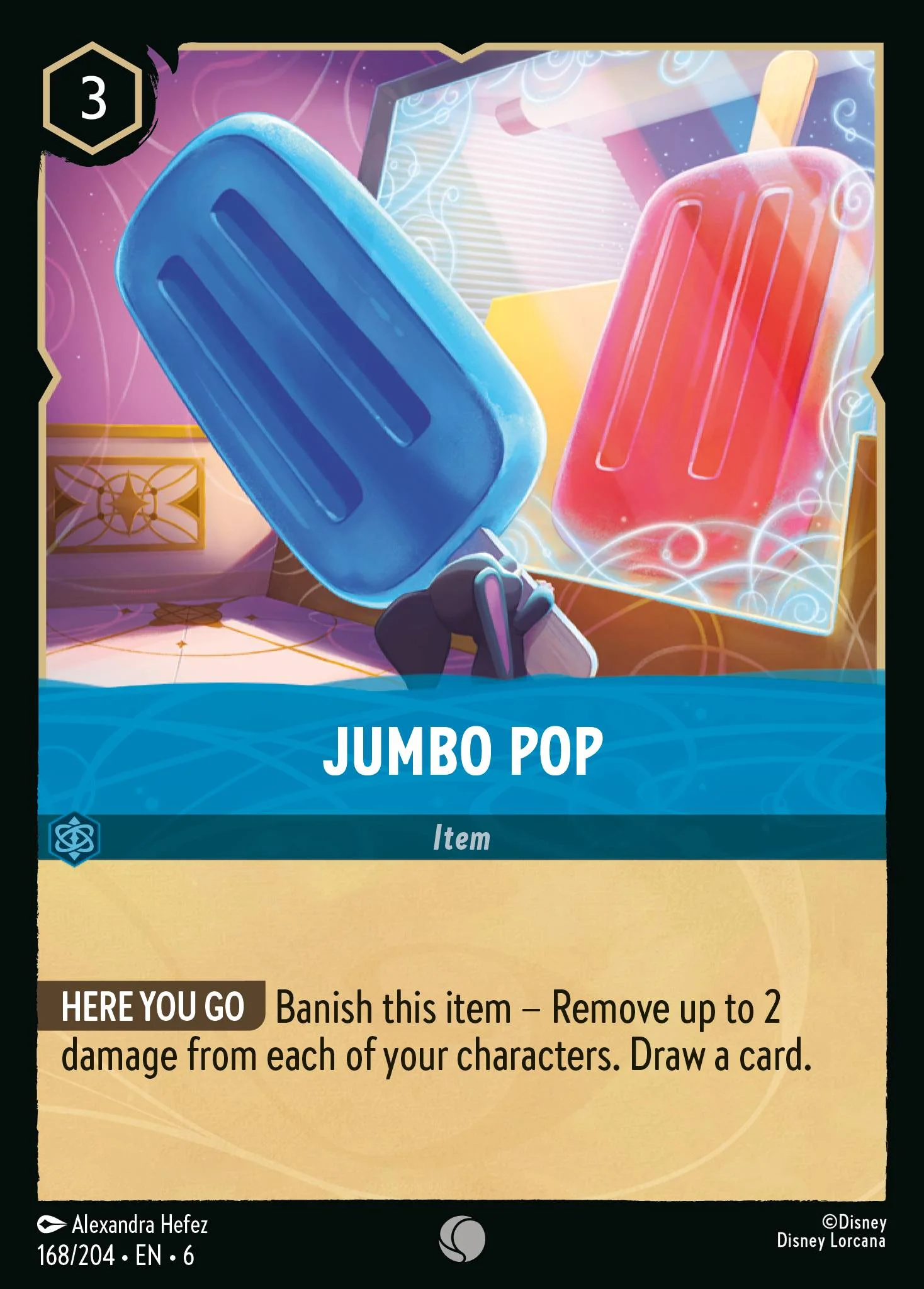 Jumbo Pop 168/204 from Azurite Sea