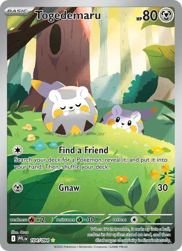 Togedemaru 104/94 from Phantasmal Flames