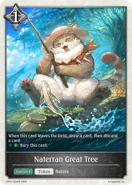 Naterran Great Tree SP01-T03EN Shadowverse: Evolve card