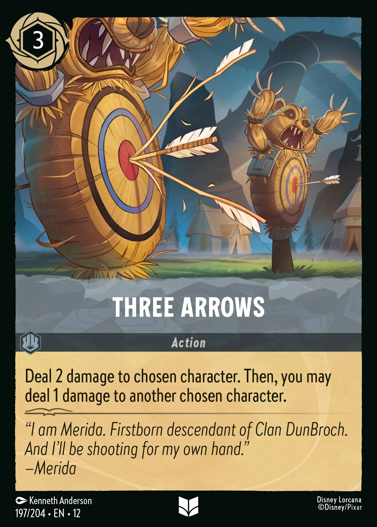 Three Arrows 197/204 from Wilds Unknown