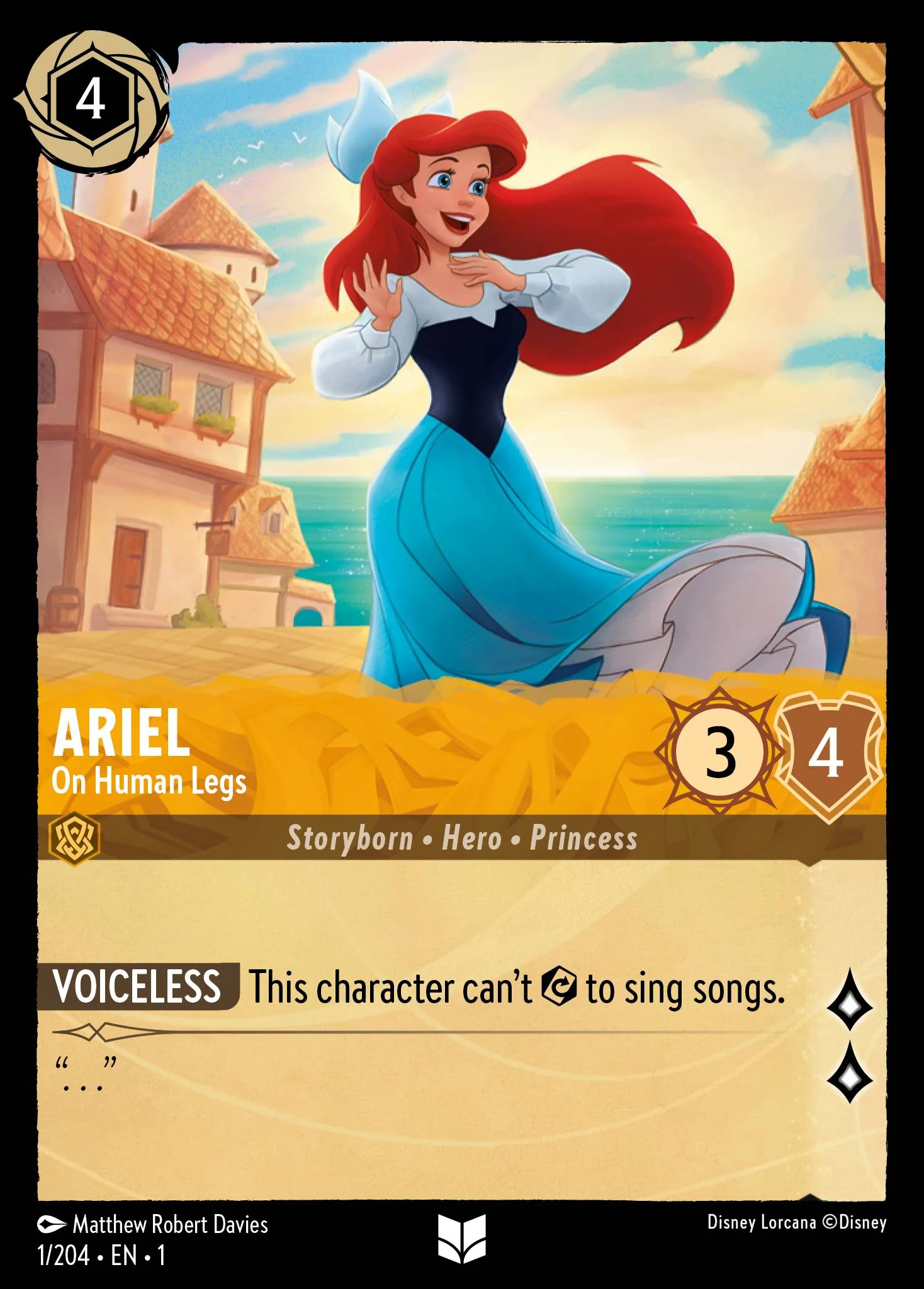 Ariel - On Human Legs 1/204 from The First Chapter