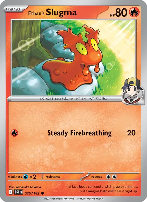 Ethan's Slugma 035/182 from Destined Rivals