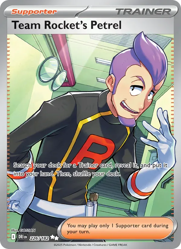 Team Rocket's Petrel 226/182 from Destined Rivals