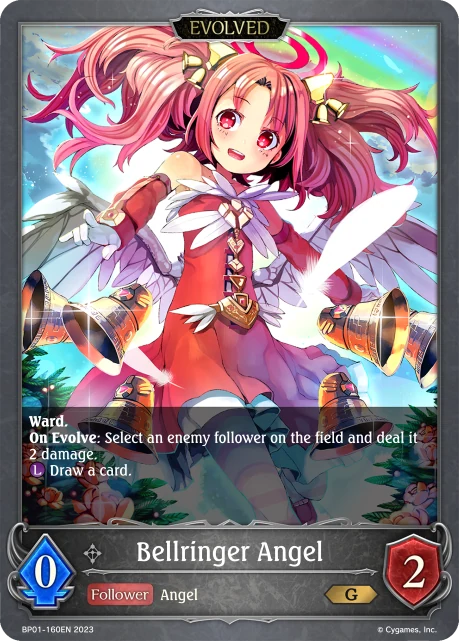 Bellringer Angel BP01-160EN Shadowverse: Evolve card