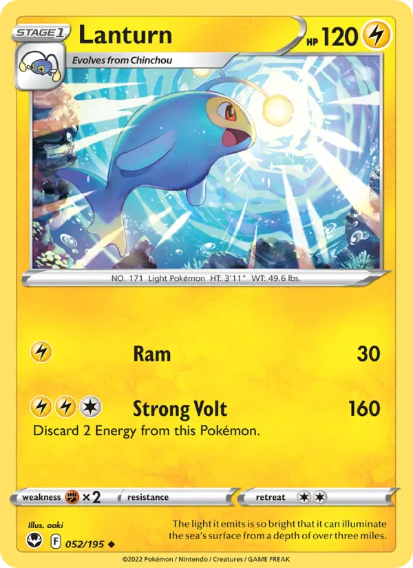 Lanturn 052/195 from Silver Tempest