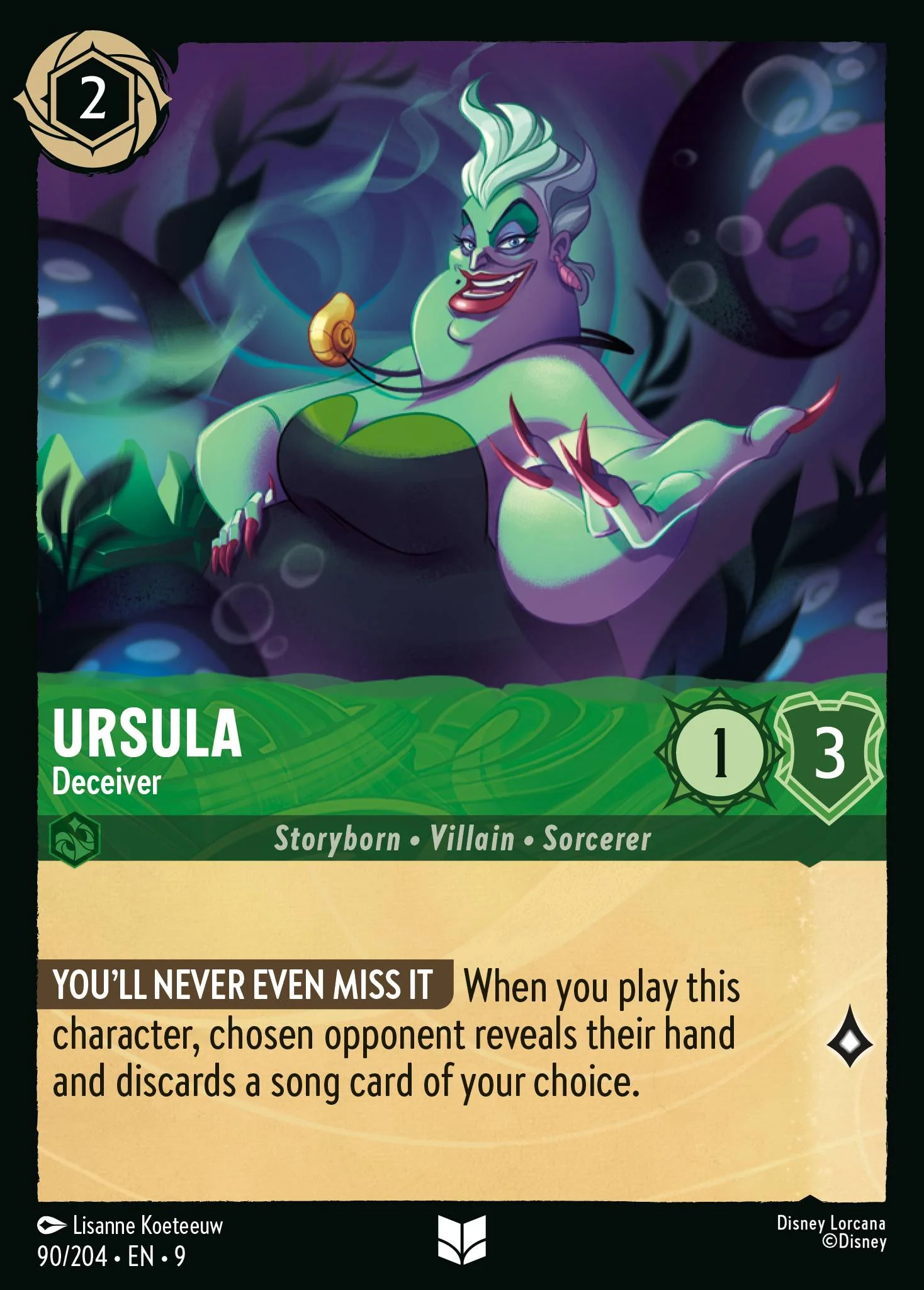 Ursula - Deceiver 90/204 from Fabled