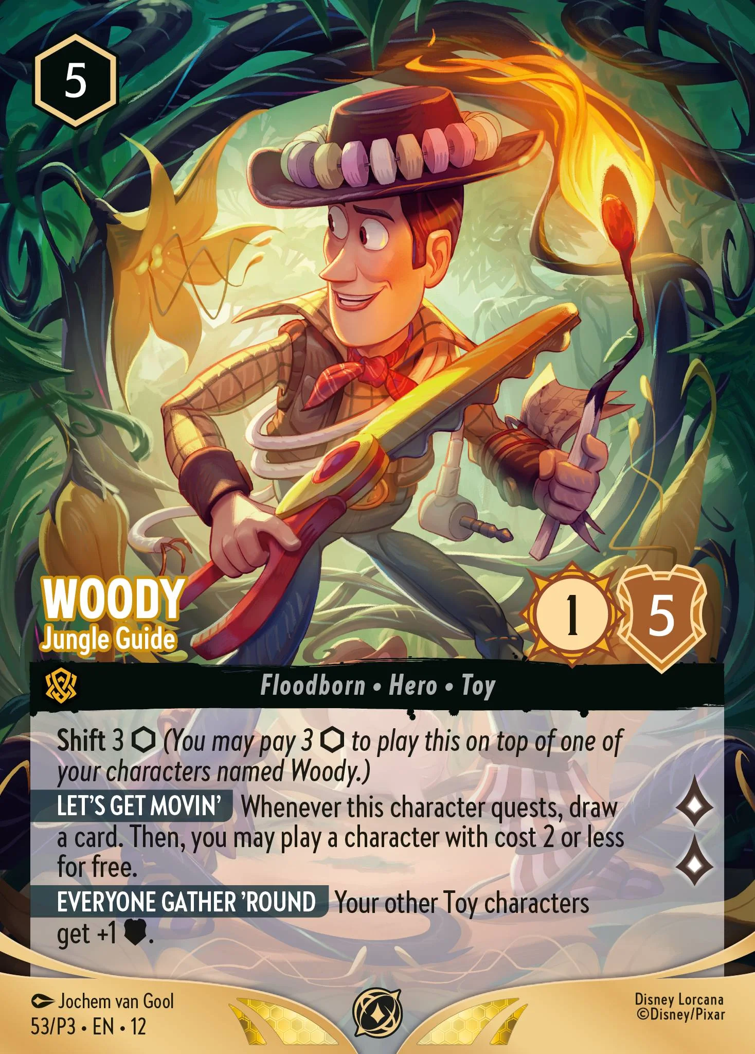 Woody - Jungle Guide 53/P3 from Wilds Unknown