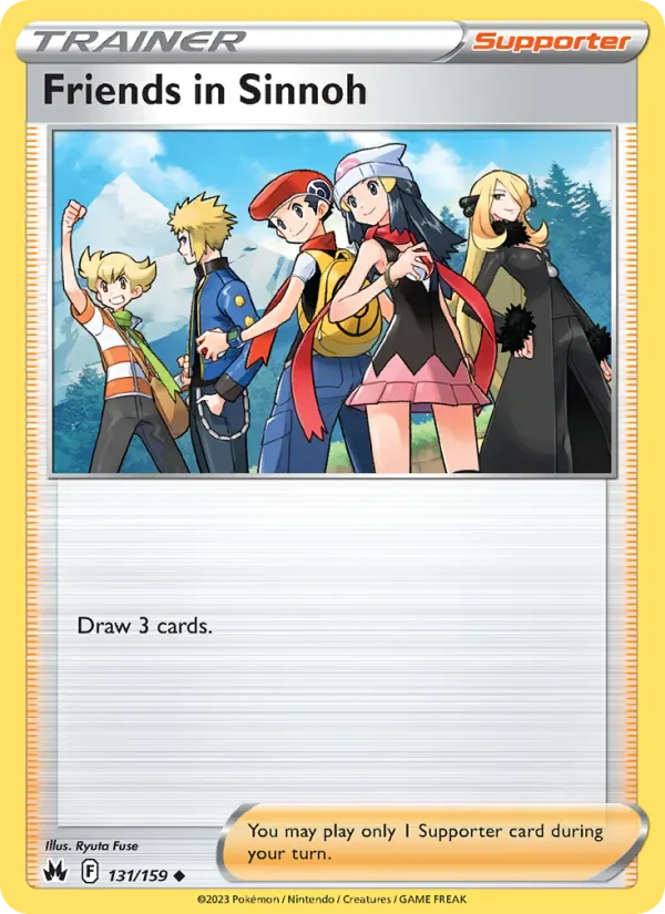 Friends in Sinnoh 131/159 from Crown Zenith