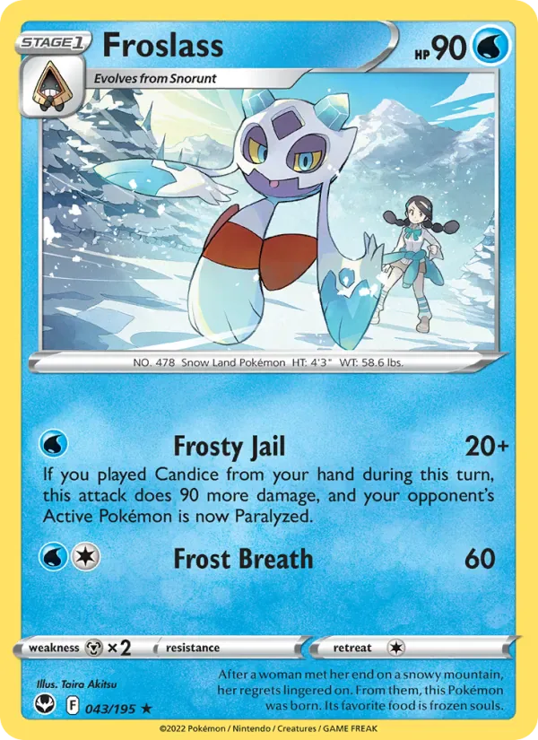 Froslass 043/195 from Silver Tempest