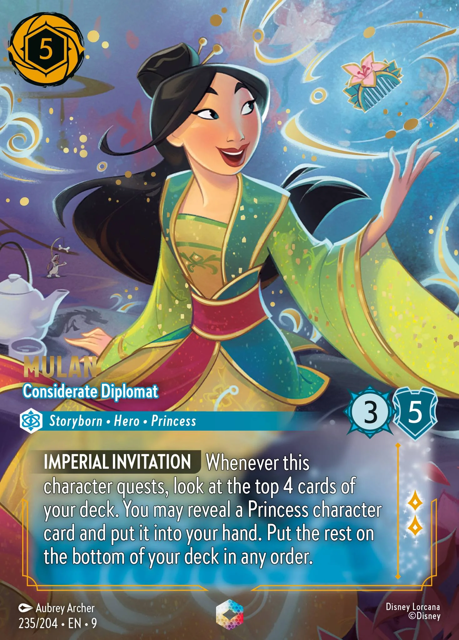 Mulan - Considerate Diplomat 235/204 from Fabled