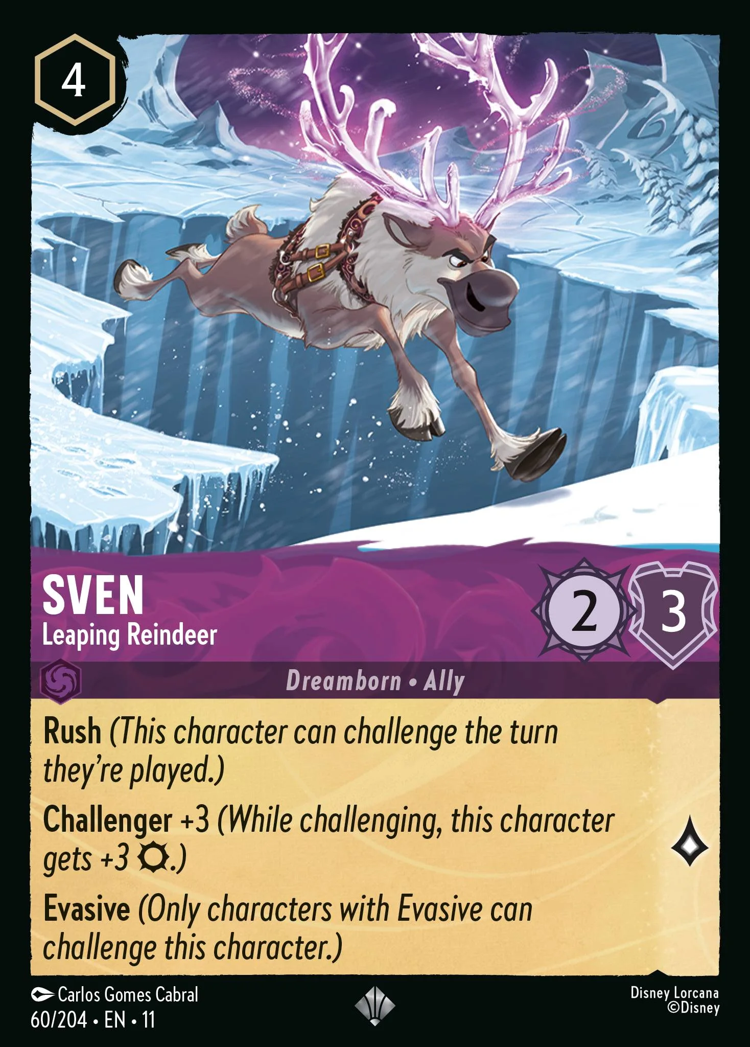 Sven - Leaping Reindeer 60/204 from Winterspell
