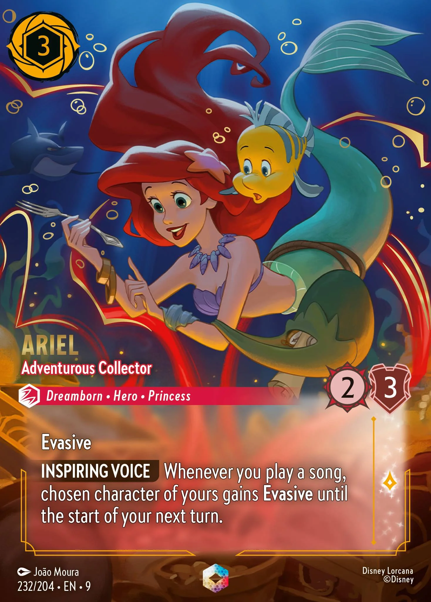 Ariel - Adventurous Collector 232/204 from Fabled